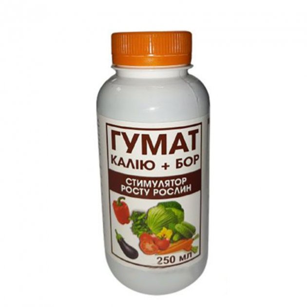 Бор+гумат калия 250мл